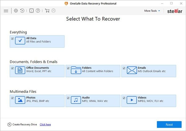 OneSafe Data Recovery(电脑数据恢复软件)