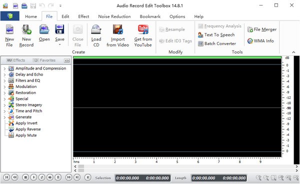 Audio Record Edit Toolbox(录音文件编辑与处理器)