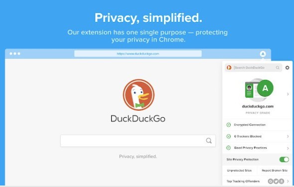 DuckDuckGo Privacy Essentials(隐私保护插件)