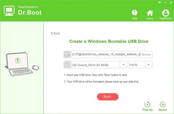 iSeePassword Dr.Boot(可引导usb创建器工具)