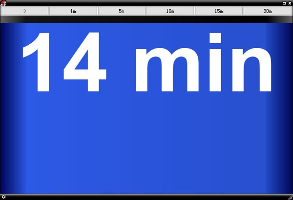 Meeting Timer(桌面倒计时软件)
