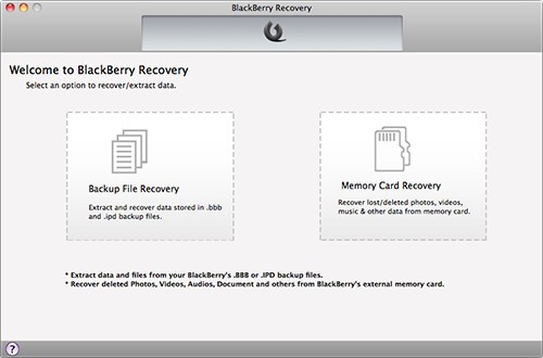 Fireebok BlackBerry Recovery(数据恢复工具)