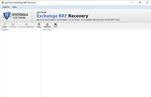 SysTools Exchange BKF Recovery(数据恢复工具)