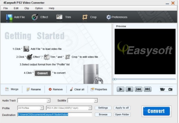 4Easysoft PS3 Video Converter(PS3视频格式转换器)