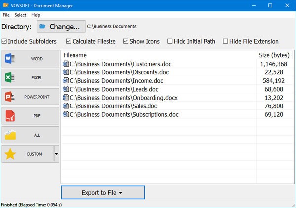 VovSoft Document Manager(文档管理工具)