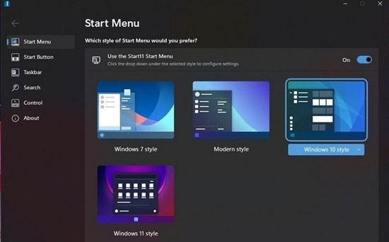 Start Menu 11(菜单管理工具)