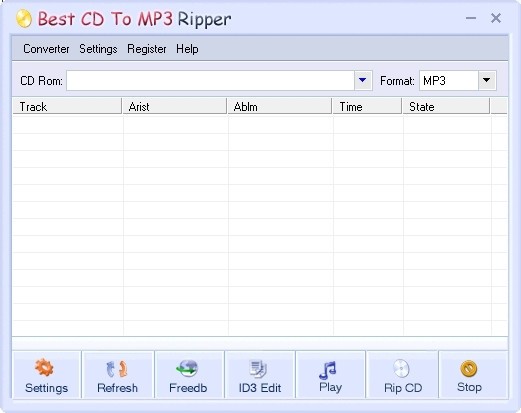 Best CD To MP3 Ripper(cd转mp3工具)