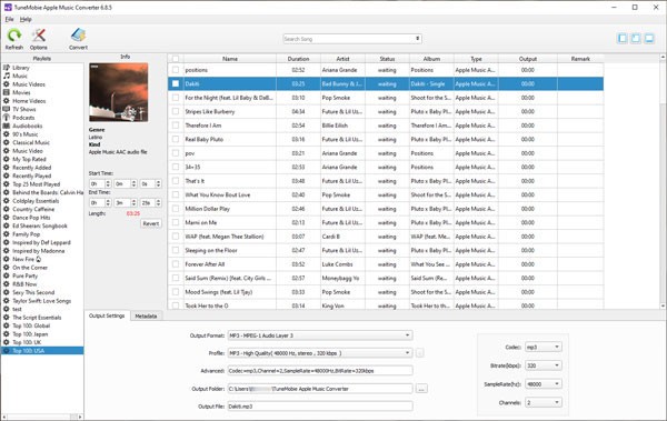 TuneMobie Apple Music Converter(苹果音乐格式转换工具)