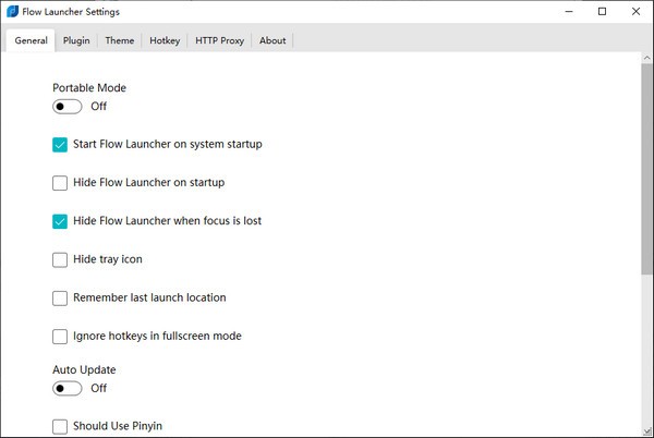 Flow Launcher(快速启动器)