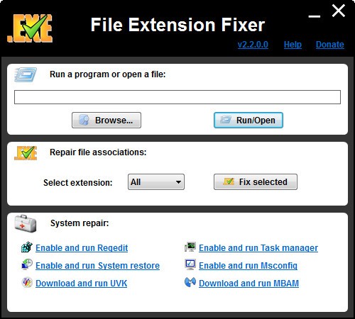 File Extension Fixer(关联文件修复)