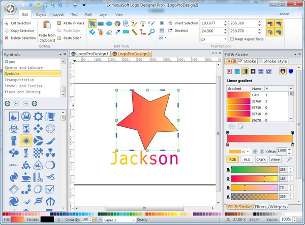 EximiousSoft Logo Designer Pro(logo设计软件)