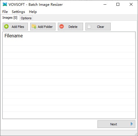  VOVSOFT Batch Image Resizer(图像调整器)