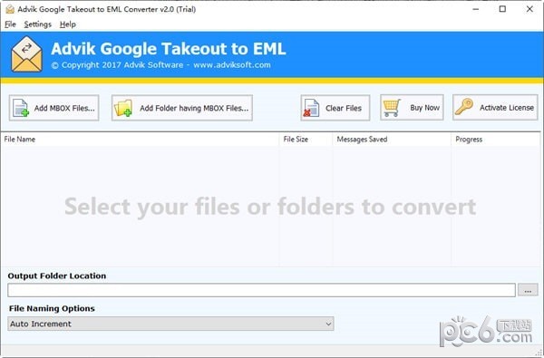 Advik Google Takeout to EML Converter(文件转换工具) 