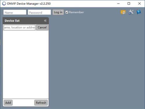 ONVIF Device Manager