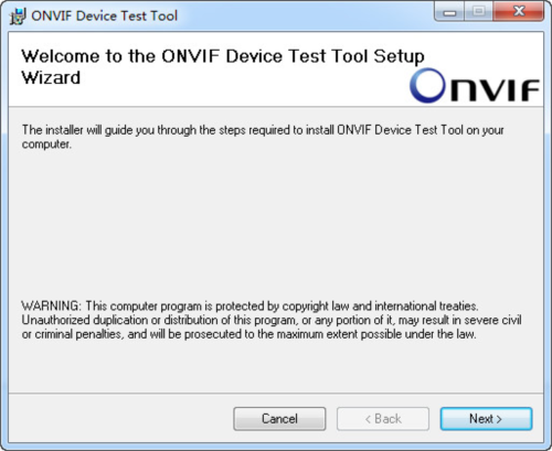 ONVIF Device Manager
